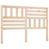 vidaXL Bed Headboard 141x4x100 cm Solid Wood Pine