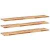 vidaXL Floating Shelves 3 pcs 160x30x2 cm Oil Finished Solid Wood Acacia