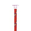 vidaXL Boat Rope Red 4 mm 50 m Polypropylene