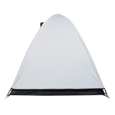 vidaXL Camping Tent 2-Person White Blackout Fabric Waterproof