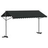 vidaXL Free Standing Awning 400x300 cm Anthracite