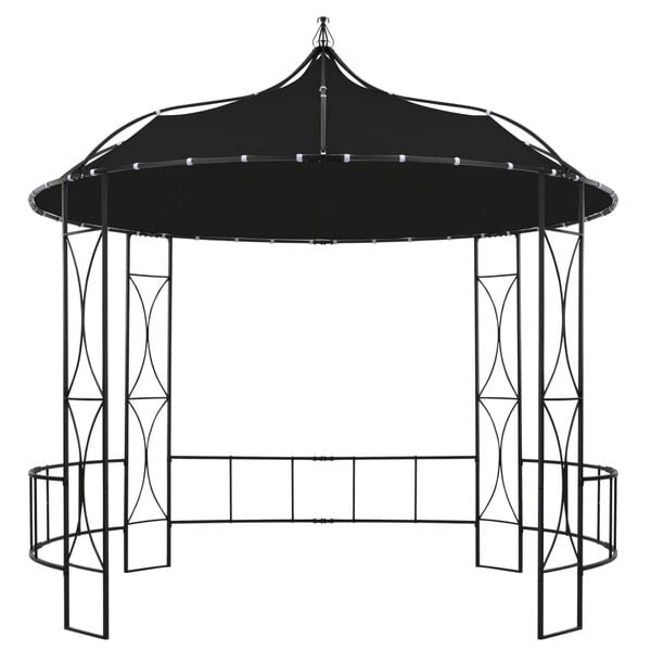 vidaXL Gazebo 300x290 cm Anthracite Round