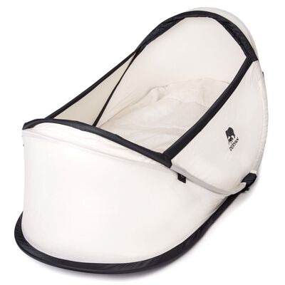 DERYAN Pop-up Travel Cot Infant Baby with Mosquito Net Cream