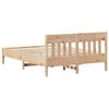 vidaXL Bed Frame without Mattress 140x190 cm Solid Wood Pine