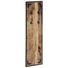 vidaXL Coat Rack 35x8x110 cm Solid Rough Wood Mango