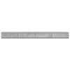 vidaXL Bed Drawers Concrete Grey 200 x 36.5 x 16.5 cm Engineered Wood