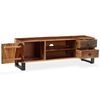 vidaXL TV Cabinet Solid Acacia Wood 120x30x40 cm