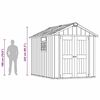 Keter Garden Shed Oakland 759 Anthracite