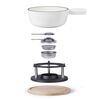 Livoo Traditional Fondue Set 2.6 L White