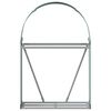 vidaXL Log Holder Green 80x45x120 cm Galvanised Steel