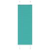 vidaXL Pleated Blind Petrol Green 50x150 cm Fabric Width 49,4 cm Polyester