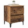 vidaXL Bedside Cabinet Old wood 40 x 35 x 50 cm Engineered wood