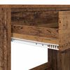 vidaXL Desk with Drawer Old Wood 100 x 50 x 78 cm Engineered Wood