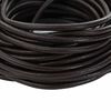 vidaXL Leather Cord Dark Brown &Oslash;5 mm x 5 m Leather