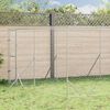 vidaXL Outdoor Dog Kennel Silver 4x16x2 m Galvanised Steel