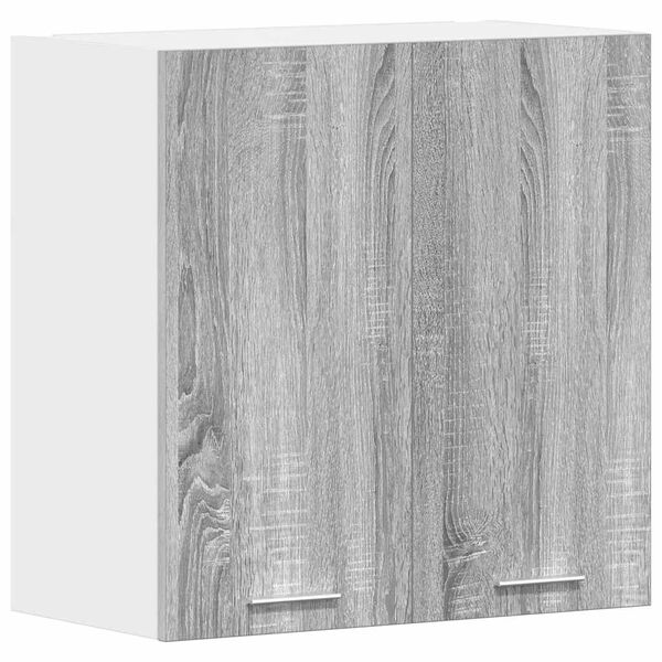 vidaXL Hanging Cabinet Lyon Grey Sonoma 60x31x60 cm Engineered Wood