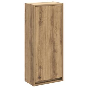 vidaXL Wall-mounted Sink Vanity Artisan Oak 35 x 20 x 81 cm