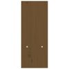 vidaXL Monitor Stand Honey Brown (39-72)x17x43 cm Solid Wood Pine