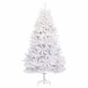 vidaXL Artificial Christmas Tree White 300 cm PVC and Metal
