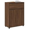 vidaXL Bathroom Cabinet Brown Oak 72.5 x 36.5 x 100 cm Engineered Wood