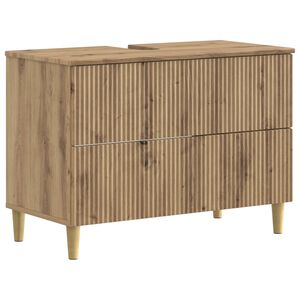 vidaXL Bathroom Sink Cabinet ARNHEM Artisan Oak 82 x 41x 59 cm