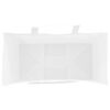 vidaXL Paper Bags 250 pcs with Handles White 21x11x31 cm