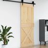 vidaXL Door NARVIK 85x210 cm Solid Wood Pine