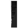 vidaXL Corner Cabinet Black 32x32x140cm Engineered Wood