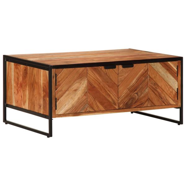 vidaXL Coffee Table 90x55x40 cm Solid Wood Acacia