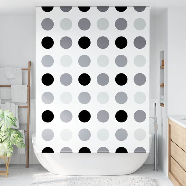 vidaXL Shower Roller Blind 150x240 cm Fabric Width 146 cm