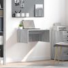 vidaXL Wall-Mounted Desk Grey Sonoma 60 x 45 x 30 cm Engineered Wood