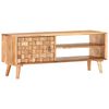vidaXL TV Cabinet 100x30x40 cm Solid Acacia Wood