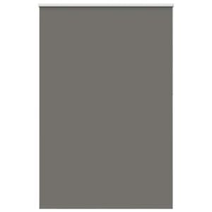 vidaXL Roller Blind Blackout Grey 150x230 cm Fabric Width 146.6 cm Polyester