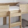 vidaXL Bunk Bed for Kids Sonoma Oak 80 x 160 cm Engineered Wood