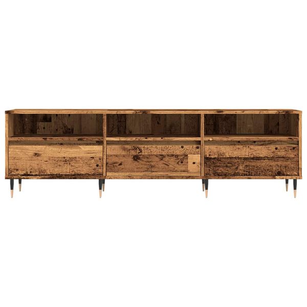 vidaXL TV Cabinet Old Wood 150x30x44.5 cm Engineered Wood