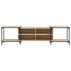 vidaXL TV Cabinet Sonoma Oak 203x37x50 cm Engineered Wood