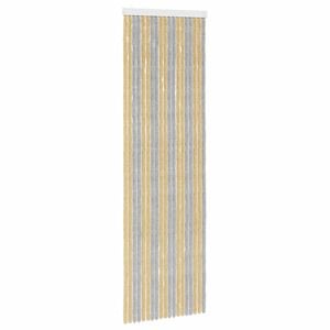 vidaXL Insect Curtain Chenille Grey and Beige 56 x 185 cm 100% PP