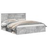 vidaXL Bed Frame with Headboard Concerte 200 x 200 cm Solid Pine Wood