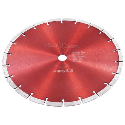 vidaXL Diamond Cutting Disc Steel 300 mm