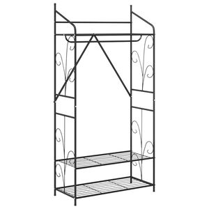 vidaXL Open Wardrobe Plain 78 x 36 x 158 cm
