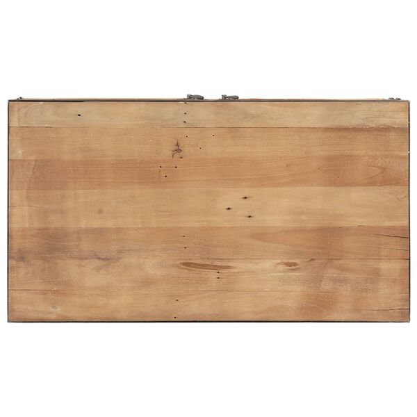 vidaXL Coffee Table 90x50x39 cm Solid Reclaimed Wood