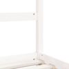 vidaXL Kids Bed Frame with Drawers White 90x200 cm Solid Wood Pine