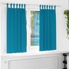 vidaXL Blackout Curtains with Rings 2 pcs Turquoise 175 x 140 cm