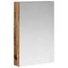 vidaXL Bathroom Mirror Cabinet Old Wood 40 x 10.5 x 60.5 cm