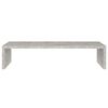 vidaXL Monitor Stand Concrete Grey 60x23.5x12 cm Engineered Wood