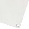 vidaXL Balcony Screen White 100 x 1000 cm Oxford Fabric