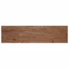 vidaXL Bench Natural 93 x 26 x 45 cm Mahogany Wood
