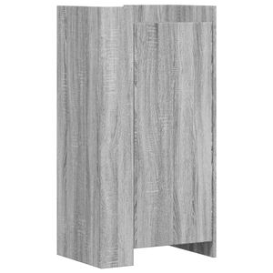 vidaXL Shoe Cabinet Grey Sonoma 52x37.5x100 cm Engineered Wood