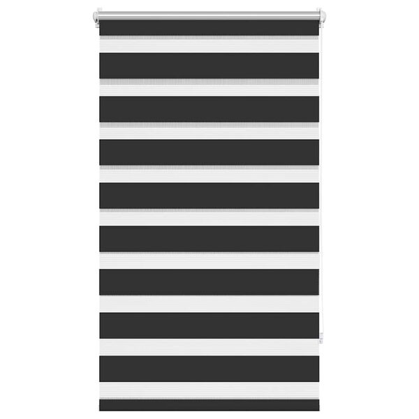 Zebra Blind 90 x 150 cm Black