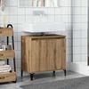 vidaXL Sink Cabinet Artisan Oak 58x33x60 cm Engineered Wood